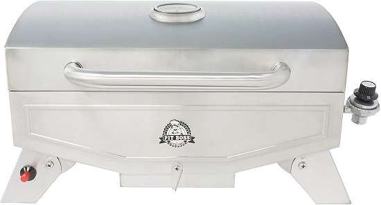 Pit Boss Grills PB100P1 Pit Stop Single-Burner Portable Tabletop