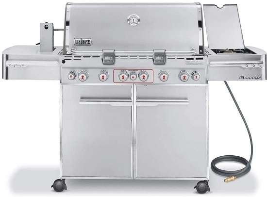 Weber 7470001 Summit S-670 6-Burner