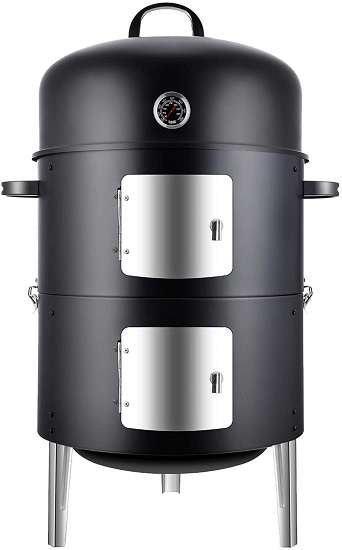 Realcook Vertical Charcoal Smoker Review Realcook Vertical Charcoal Smoker Review