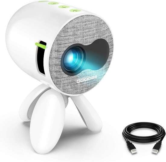 GooDee YG220 Portable Mini Projector - Best led video projector