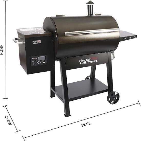 Key Features of Royal Gourmet PL2032 Wood Pellet Grill