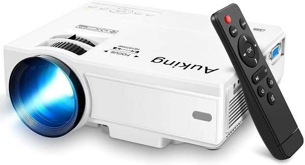 Auking Mini Projector- Best Cheap Mini Projector
