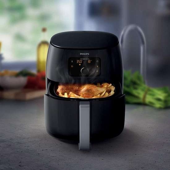 What is the key features of the Philips Premium Airfryer XXL HD9650