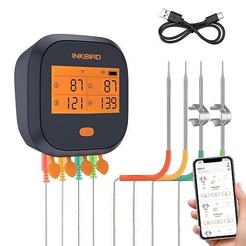 Best WiFi BBQ Thermometer - Inkbird WiFi Grill Meat Thermometer IBBQ-4T Best WiFi BBQ Thermometer - Inkbird WiFi Grill Meat Thermometer IBBQ-4T