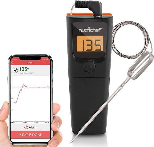 Best WiFi BBQ Thermometer - NutriChef PWIRBBQ90 Meat Thermometer Best WiFi BBQ Thermometer - NutriChef PWIRBBQ90 Meat Thermometer