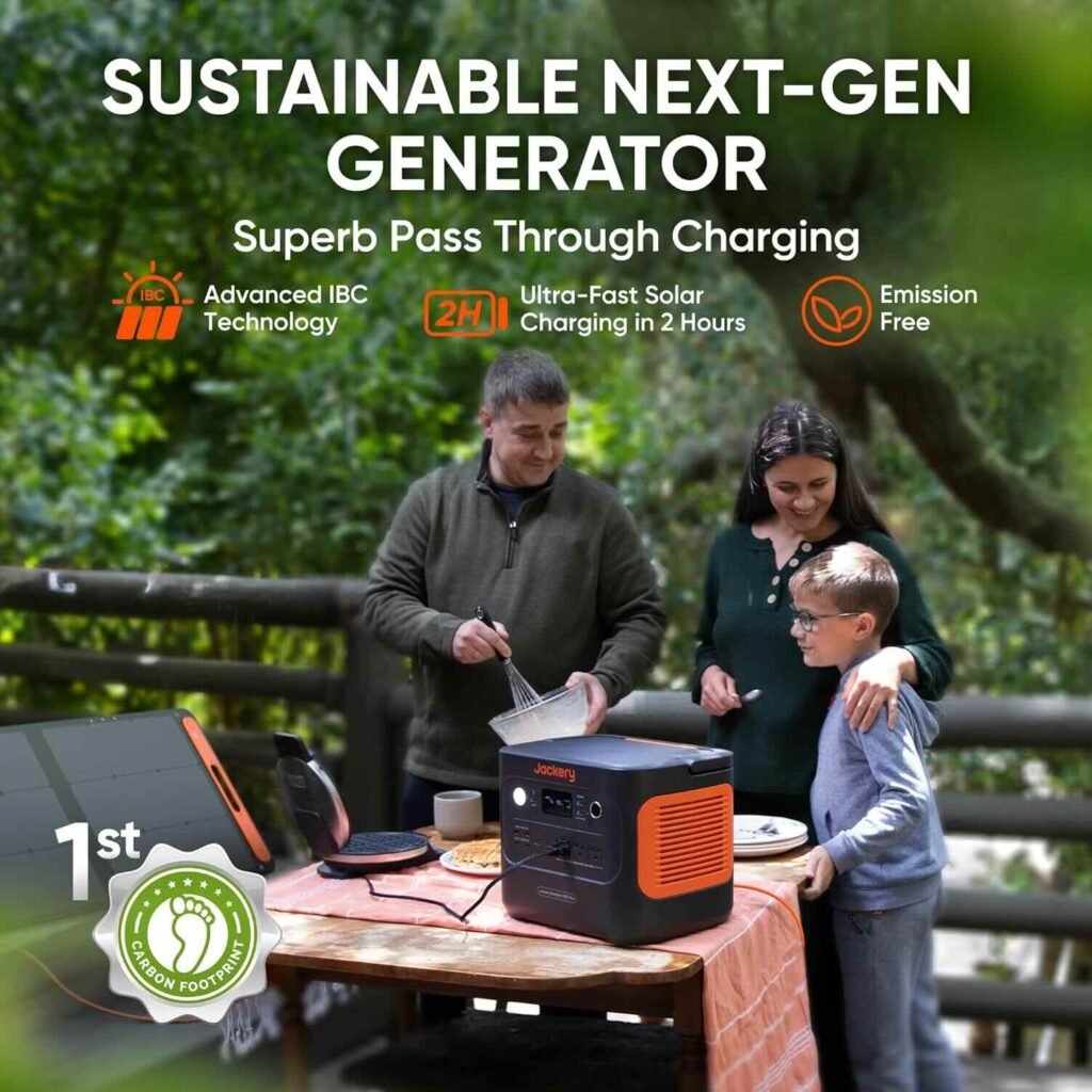 Jackery 1000 Plus Solar Generator