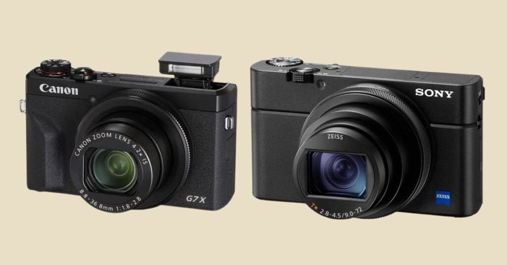 Canon G7X vs Sony RX100