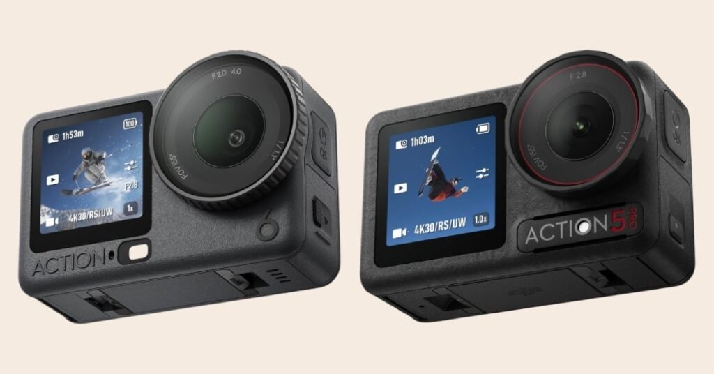DJI Action 6 vs Action 5 Pro DJI Action 6 vs Action 5 Pro